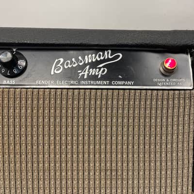 Fender Bassman - Blackface Head and Cabinet 2X12" - JBL E120-8 Speakers image 4