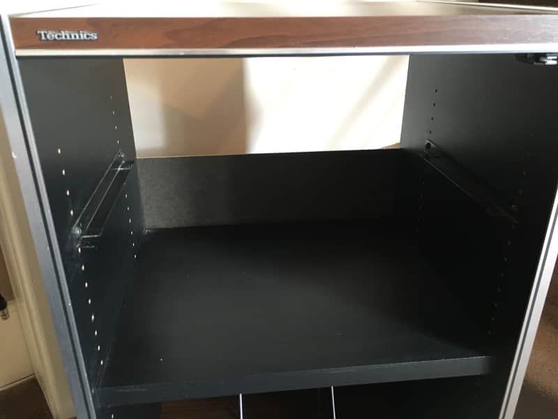 Vintage Technics SH-553 Audio Rack 1980s - Wood Effect - With | Reverb