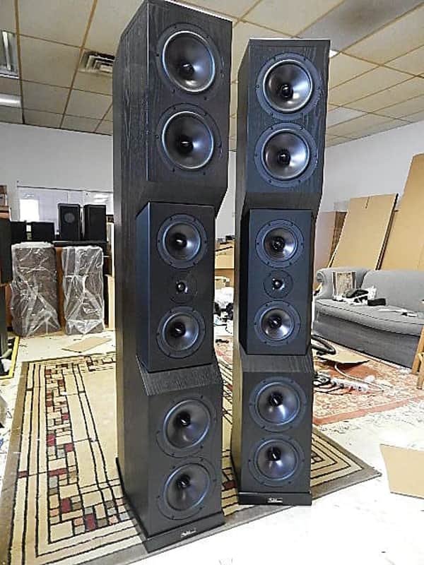 Tyler acoustics D1x mastering speakers  Black oak image 1