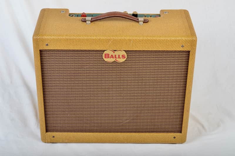 Balls Amplification P8 2010 - Hand Wired - Tweed image 1