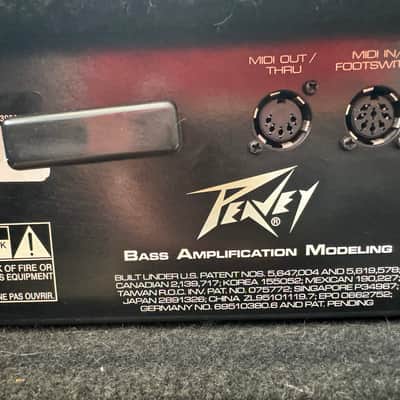 Peavey BAM-210. USA, Direct out, Can power another Speaker at 4Ohms. image 8