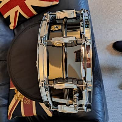 Ludwig LB416 Black Beauty 5x14" 10-Lug Brass Snare Drum 1994 - Present - Black Nickel-Plated image 3