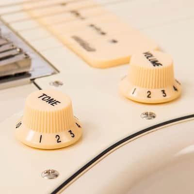 Vintage V65 ReIssued Hard Tail Electric Guitar - Blonde (V65HBLD) image 6
