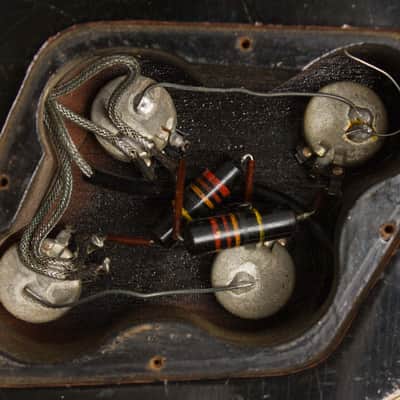 Gibson  Les Paul Custom Solid Body Electric Guitar (1956), ser. #6-7287, original black hard shell case. image 13