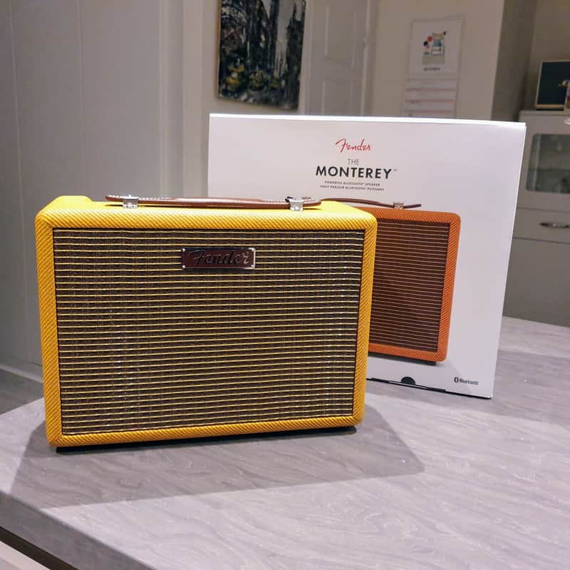 Fender Monterey Tweed Bluetooth speaker | Reverb