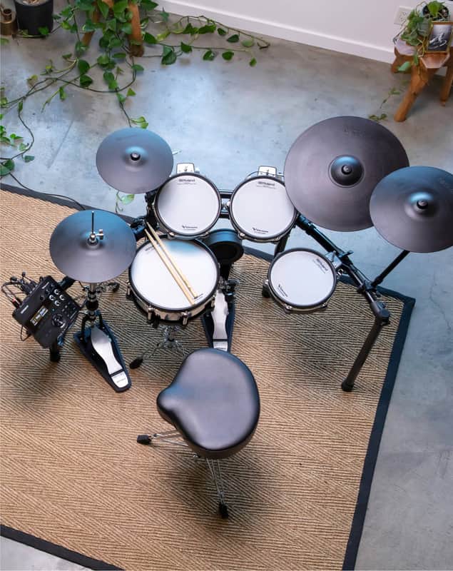 Roland TD-27KV2 V-Drum Kit with Mesh Pads 2022 - Present - Black