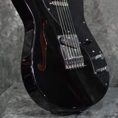 Tagima T-920 Black Gloss Brazil Series Hollowbody Tele w Case & FAST Shipping image 7
