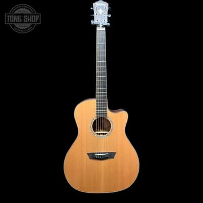 Used 2019 Washburn WLG110SWCEK-D Woodline Grand Auditorium w/Case TFW3335 image 2