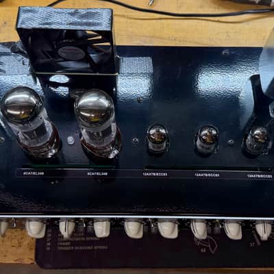 Gurus Amps Brivido 100W 3-Channel Signature Tube Head – Ultra-Rare Boutique Italian Engineering (Ferrari Red) image 5
