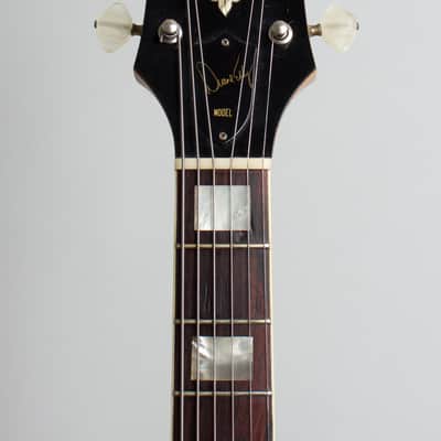 Guild  Duane Eddy Jr B Thinline Hollow Body Electric Guitar (1962), ser. #22169, original black hard shell case. image 5