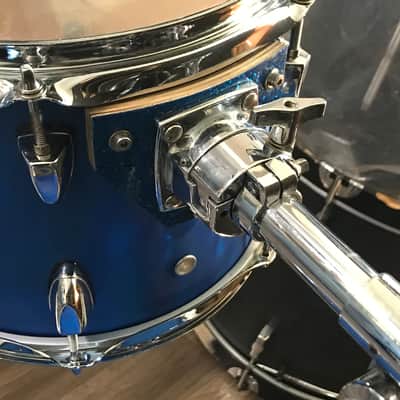 Ludwig 10”12” 16” Pinnacle Blue satin flame(Seller Refurbished) image 7