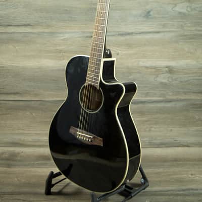 Ibanez AEG8E-BK Black image 6