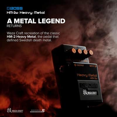 Boss HM-2W Waza Craft Heavy Metal Distortion image 4
