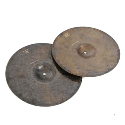 Bosphorus 14" Black Pearl Series Hi-Hat Cymbals (Pair) image 2