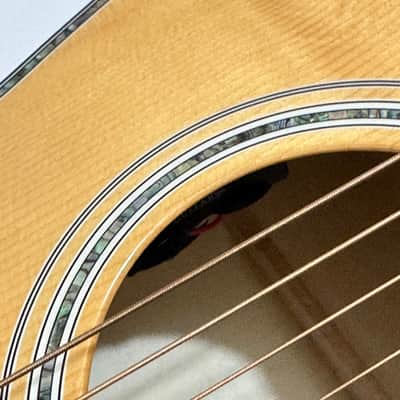 PRS Paul Reed Smith SE P50E Sitka Spruce-Maple Parlor Acoustic-Electric Guitar - Natural image 6