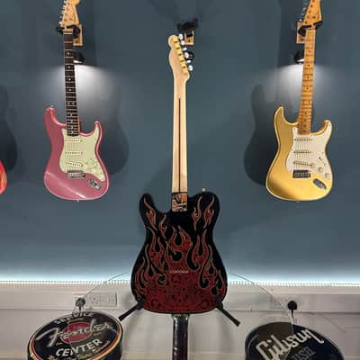 Fender James Burton Artist Series Signature Telecaster 2007 - Present - Red Paisley Flames image 11