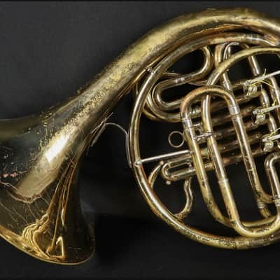 Vintage King 1159 Double French Horn w/ Case Band Instrument image 3