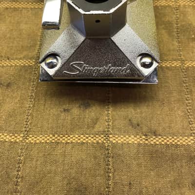 Slingerland Magnum 70s - satin/chrome Bass drum tom bracket mount in fabulous condition! image 14