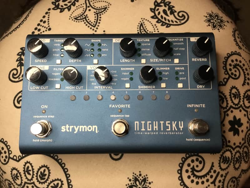 Strymon NightSky Time-Warped Reverberator 2020 - Present - Blue image 1