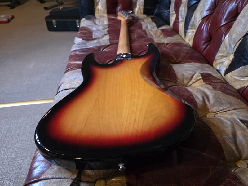 ESP Jazz Bass J-Four Sunburst Ex-Artist Studio Pro Bass Guitar MIJ
