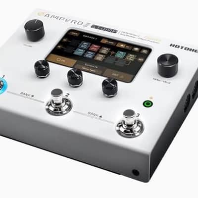 Hotone MP-300 Amp Modeler/Multi-Effects Pedal, Touchscreen, Looper, Dual Effects Chain, Acoustic Simulator, 8 x 8 USB Aidio Interface image 3