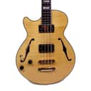 D'Angelico EX Excel Series Hollowbody Left Handed Electric Bass Guitar w/ Case