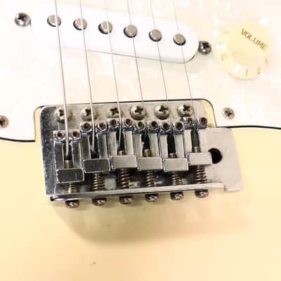 1992 Squier MIK Stratocaster Korea Off-White Maple Neck image 24