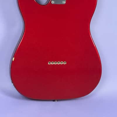 Immagine Fender Muddy Waters Signature Telecaster 2000’s - Candy Apple - 9