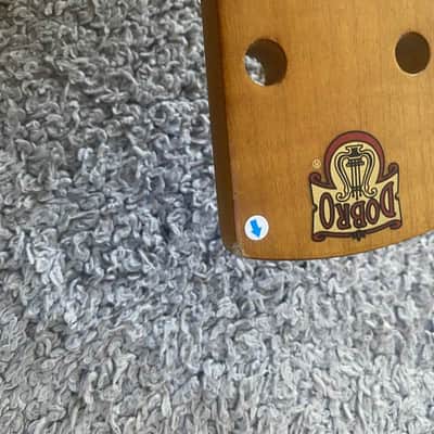 Resonator Dobro Guitar, Tiger Maple Top Body, Rosewood Fingerboard Neck image 15