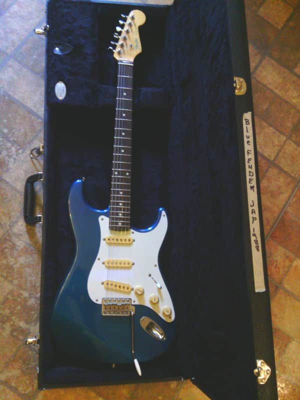 Fender Stratocaster 1984-1987 Blue green imagen 1