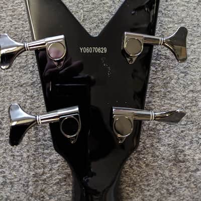 Dean Dimebag Razorback Bass 2006 - Black/Silver image 6