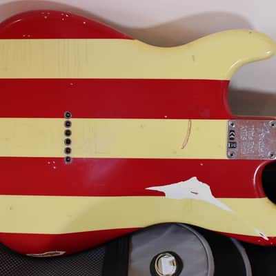 Fender Wayne Kramer Artist Series Signature Stratocaster 2011 Stars & Stripes image 11