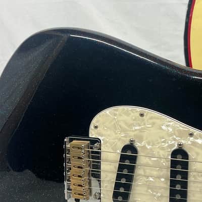 Fender 70th Anniversary Player Stratocaster strat Electric Guitar - Nebula Noir image 4