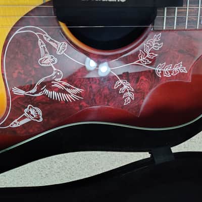 Gibson Hummingbird Studio Rosewood Burst 2023 - Gloss image 4
