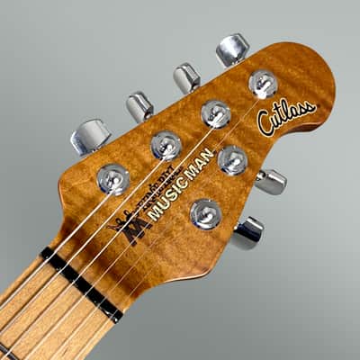 Ernie Ball Music Man Cutlass RS SSS 2023 Vintage Tobacco image 8