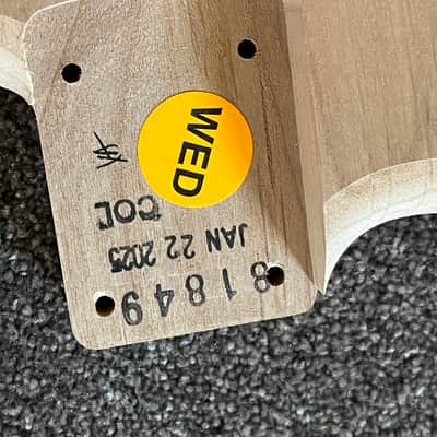 Fender American vintage style Stratocaster guitar body unfinished alder image 2