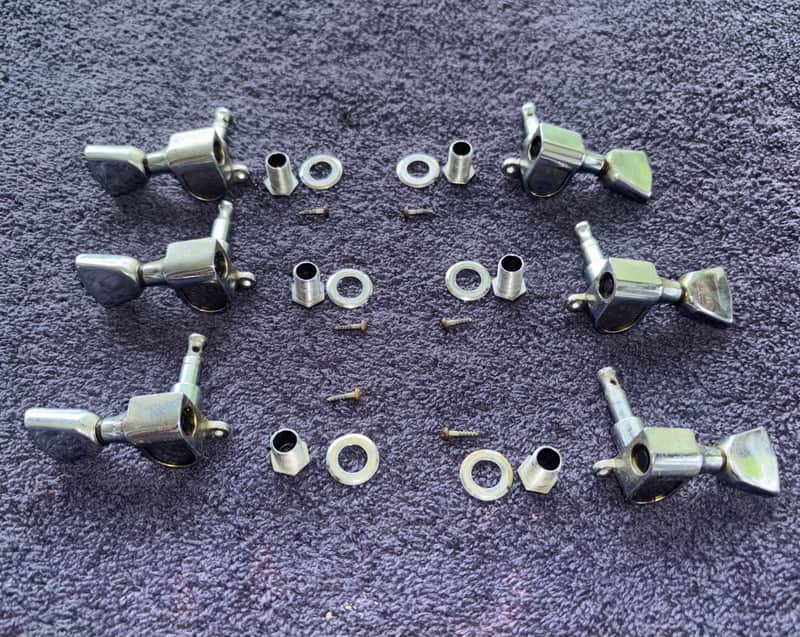 Gibson-branded Schaller-manufactured tuners 1970’s-1980’s - Chrome image 1