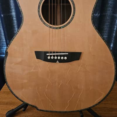 Black Finger Chinese Solid Wood Acoustic Grand Auditorium 2023 - Gloss image 2
