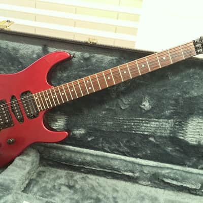 Hamer (USA) Chaparral Sustainiac Reverse Headstock 1989  - Bordeaux Red image 2