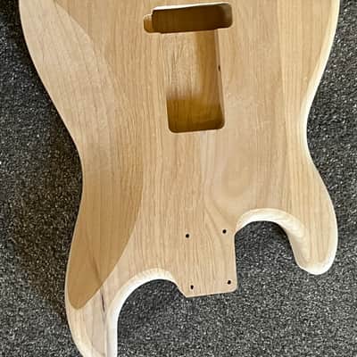 Fender American vintage style Stratocaster guitar body unfinished alder image 6