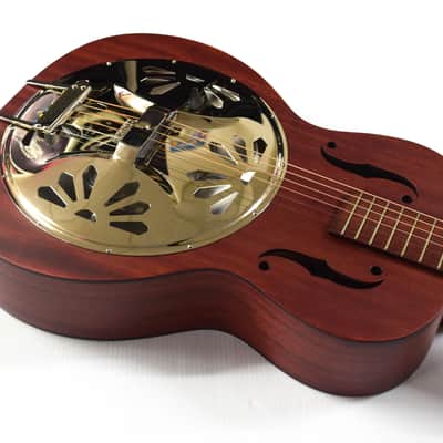 Gretsch G9200 Boxcar Round-Neck Resonator Guitar - Natural image 4