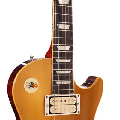 Gibson Custom Shop 1957 Les Paul Standard Made 2 Measure Goldtop Double Gold image 7