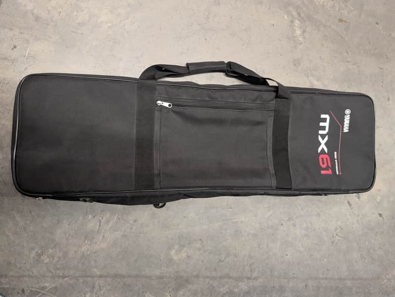 Yamaha MX61 61-Key Keyboard Gig Bag 2010s - Black image 1