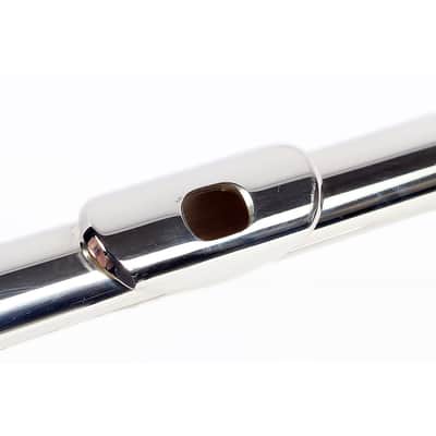 Prelude by Conn-Selmer PFL111E Flute Outfit with Split E, Closed Hole Regular Offset G C-Foot image 4