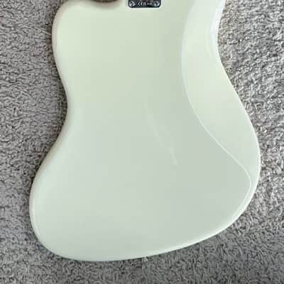 Mint Fender Johnny Marr Jaguar, Rosewood Fingerboard, Olympic White Electric Guitar image 2