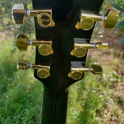 Stagg Les Paul L400-BK Classic Rock L Guitar with Gold Hardware 2017 image 4