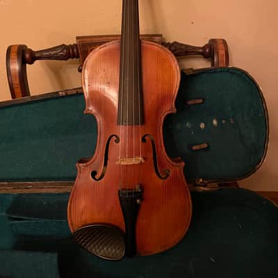 Beautiful French Violin  Most likely Mirecourt, France   1890 Light Brown image 1