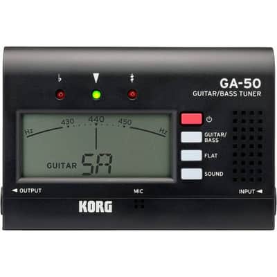 Korg GA-50 Compact Tuner for Guitar & Bass image 1