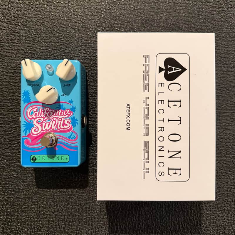 AceTone Electronics CSW-01 California Swirls Vintage Analog Chorus Vibrato *LIKE NEW* image 1