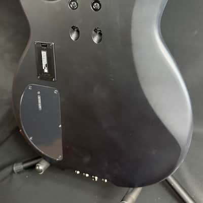 Yamaha BB734A Broad Bass 4-String Bass Guitar Translucent Matte Black w/ Gig Bag (281) image 12